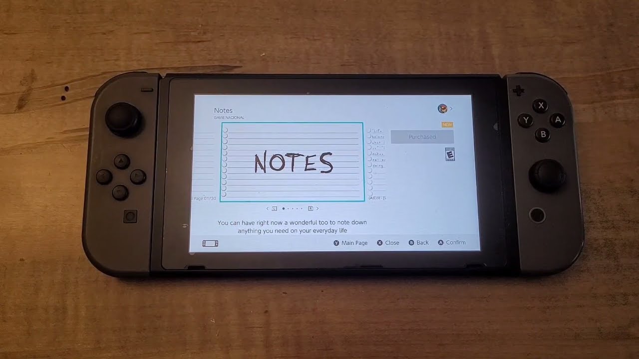 I Paid $10 for Notes on the Nintendo Switch - YouTube