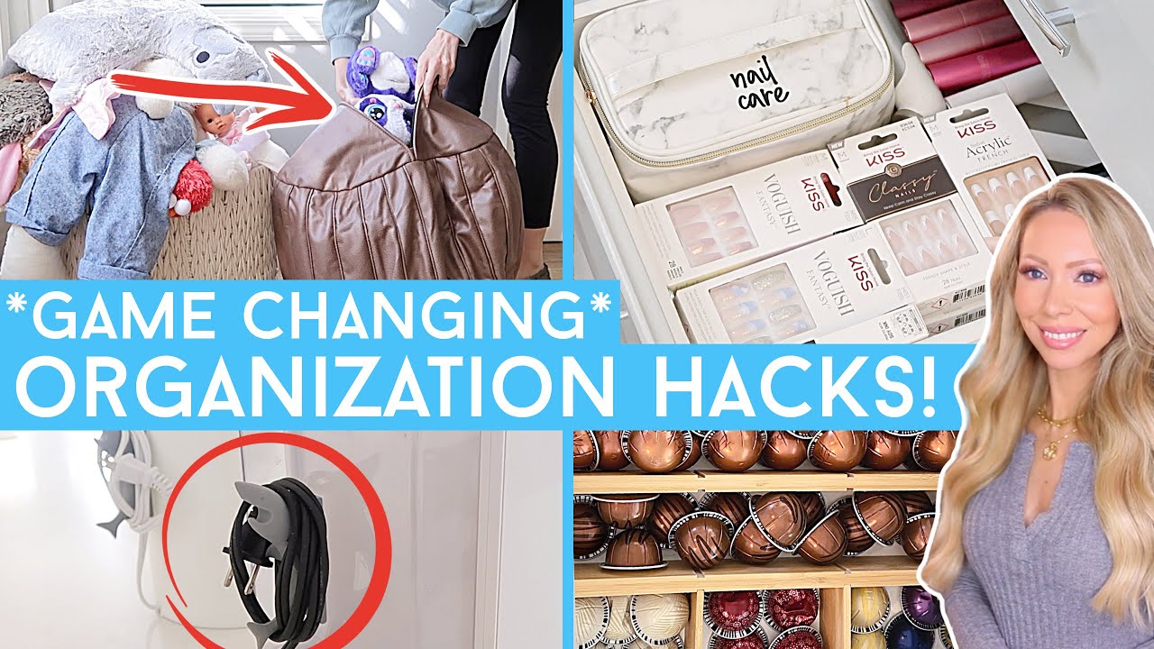 12 GAME CHANGING Organization Hacks to Make 2022 Your Most Organized ...