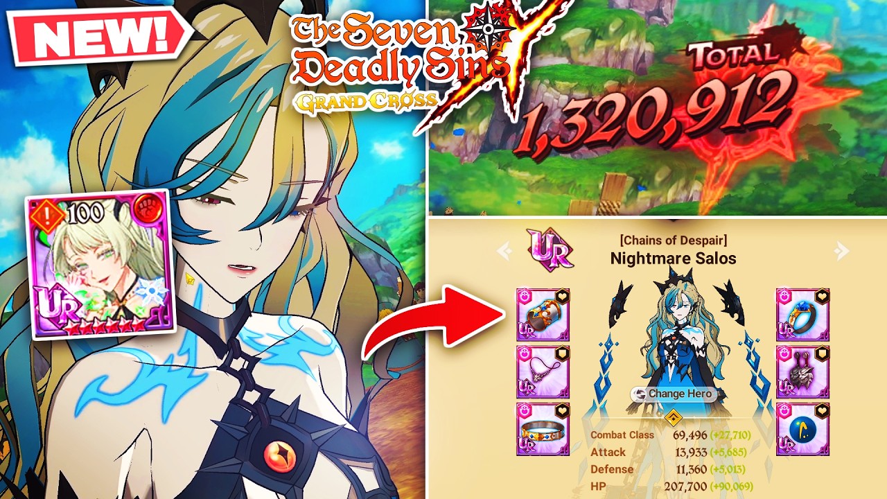 UPDATED* BEST UR GEAR FOR SALOS & SABUNAK! Showcase! | 7DS: Grand