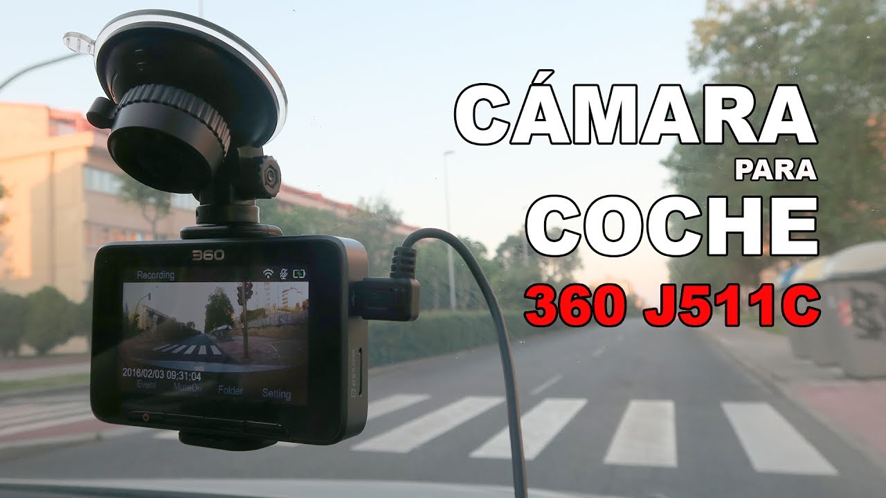 Cámara el coche 360 J511C, review en español - YouTube