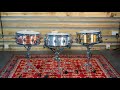 DS Drums Seamless Metal Shell Snare Drums // Full Review &amp; Demo...