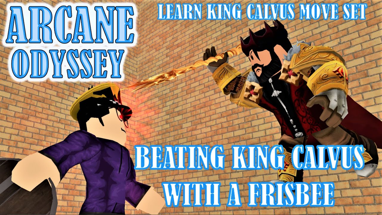 How To Beat King Calvus In Roblox Arcane Odyssey (Boss Fight) in