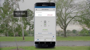 2018 Honda Odyssey: How to use HondaLink® Remote Start