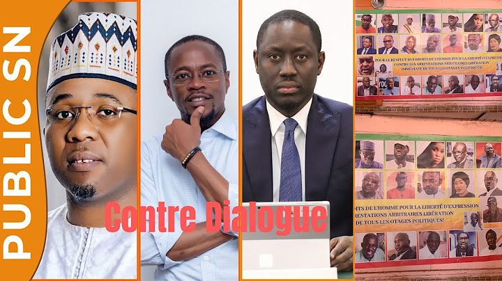 🔴Direct : Contre Dialogue: Bougane Gueye Dany, NFA et cie facent à la presse