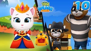 Talking Tom Splash Force Queen Angela Gameplay