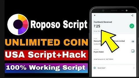 Roposo App Unlimited Refer Trick!! Roposo USA Number Otp Bypaas Script!! Roposo Coin Hack Trick