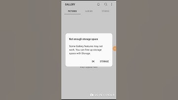 not enough storage feature