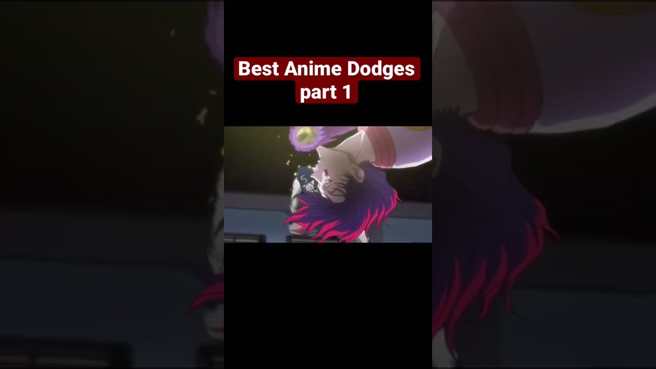 Best Anime Dodges part 1