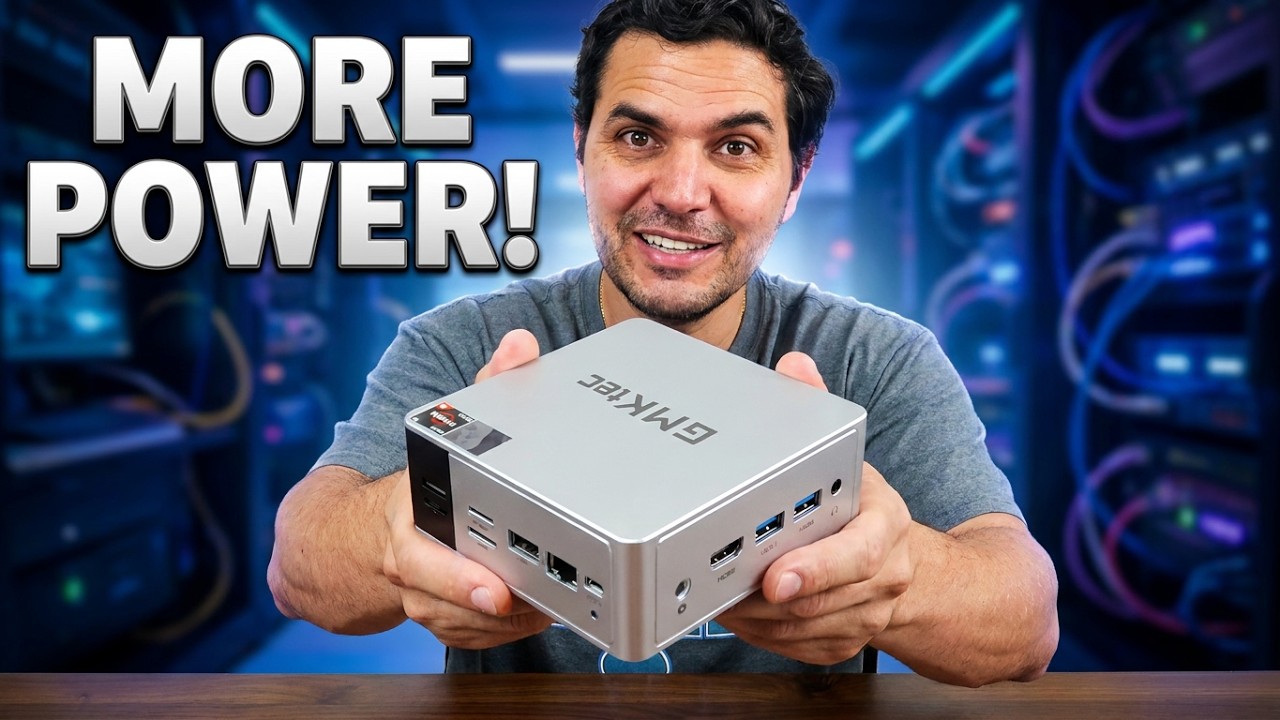 GMKtec M8 Ryzen Mini PC with MORE POWER! - YouTube