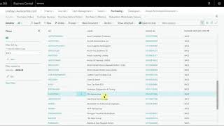 [Accountancy] Suggest Vendor Payments - Microsoft Dynamics 365 Business Central