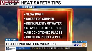 Extreme heat makes working outside more dangerous, experts say