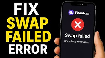 How to Fix Phantom Wallet Swap Failed Error 2025 (EASY METHOD)