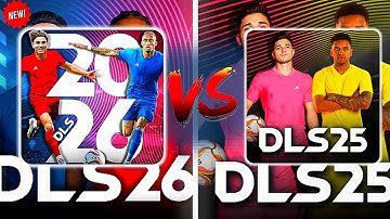 DLS 26 VS DLS 25 | Graphics, Gameplay, Trailer, Features of Dream League Soccer 2026