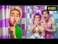I Secretly Lived With Kpop Demon Hunters! | Zhong in Hindi | Zhong Hindi Challenge