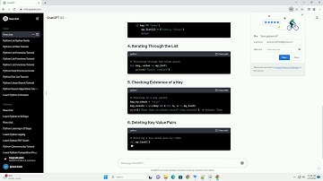 list with key value pair in python