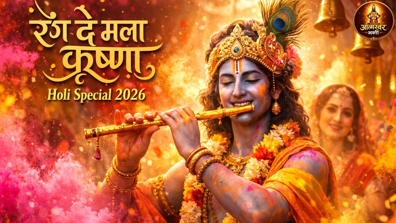 Holi Special 2026 | रंग दे मला कृष्णा | Marathi | AtmaswarBhakti