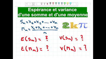 Espérance de la moyenne d