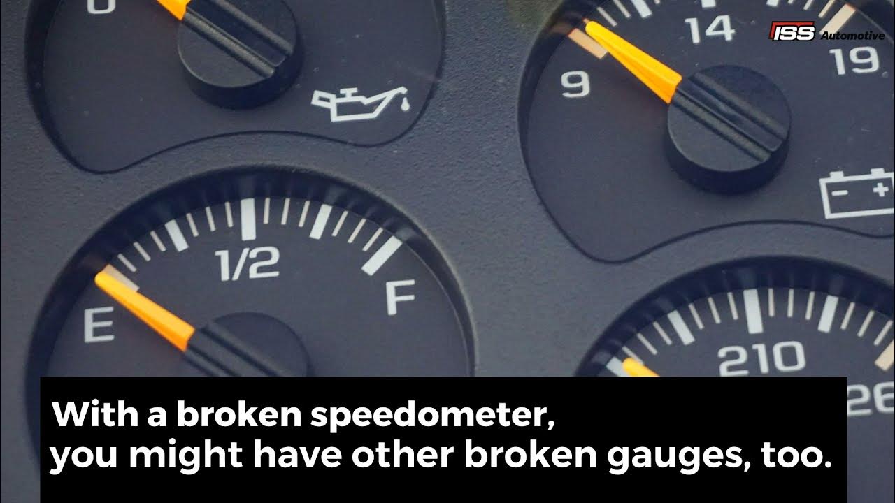 3 Reasons You Should Replace A Broken Speedometer YouTube