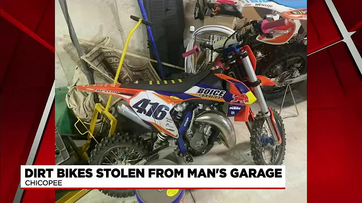 Dirt bikes stolen from Chicopee mans garage