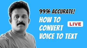 Google App To Convert Voice To Text | 99% Accurate Live Transcription