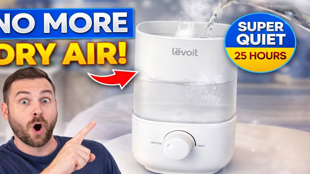 Dry Air? This LEVOIT Humidifier Is a Game Changer for Sleep & Babies