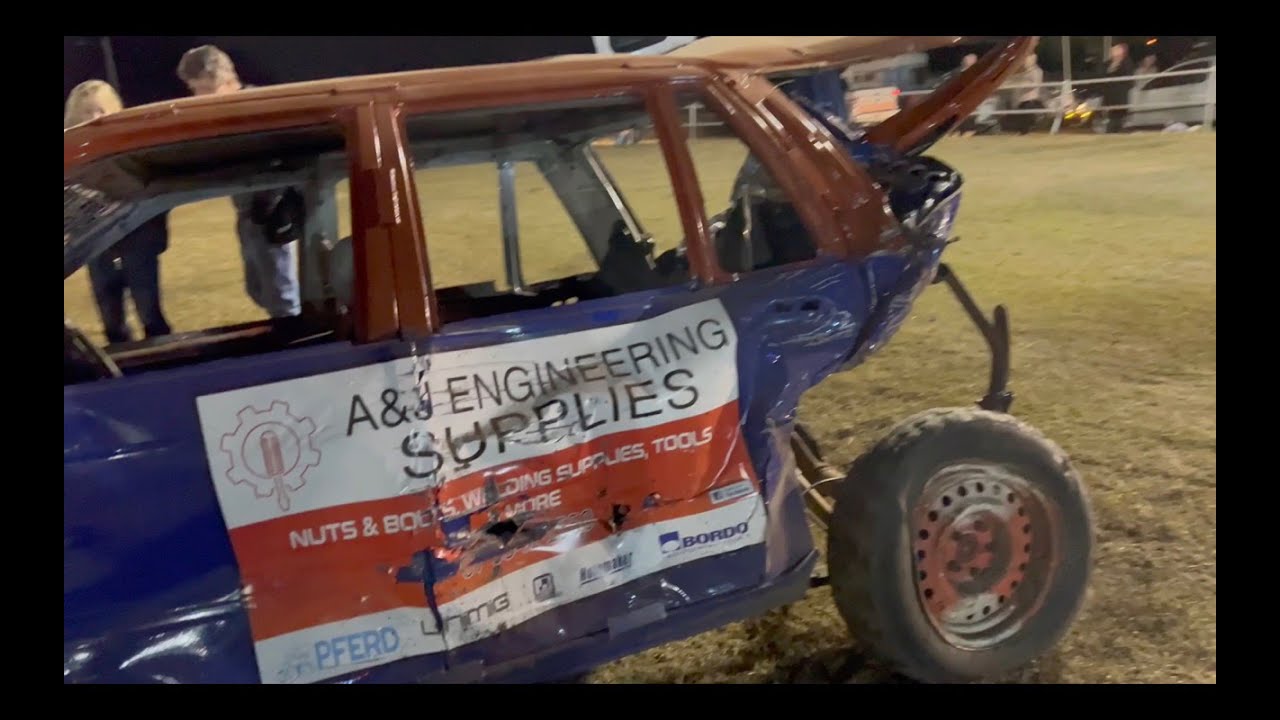 demolition derby lowood qld 17 June 2023 YouTube