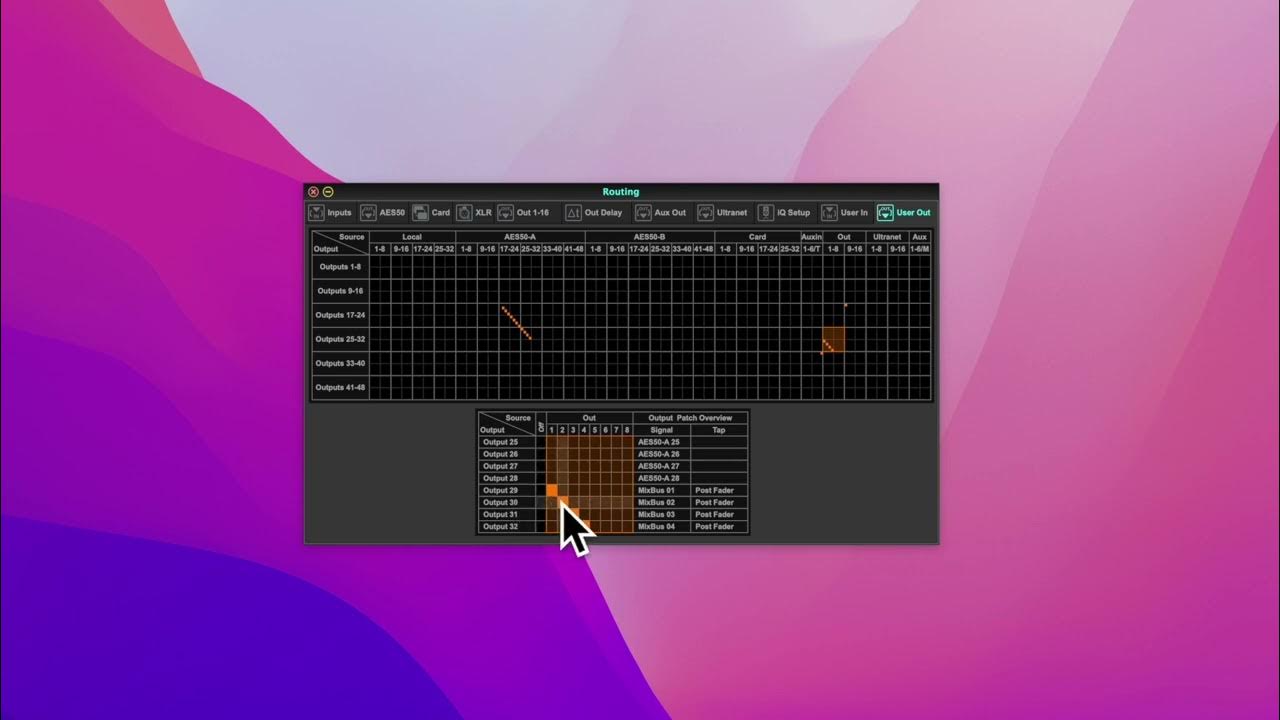 How to send X32 buses to LiveProfessor YouTube