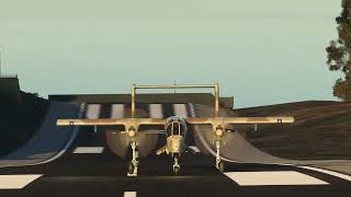 Bronco OV-10 unwanted sounds in far away view - drone camera view. Microsoft Flight Simulator