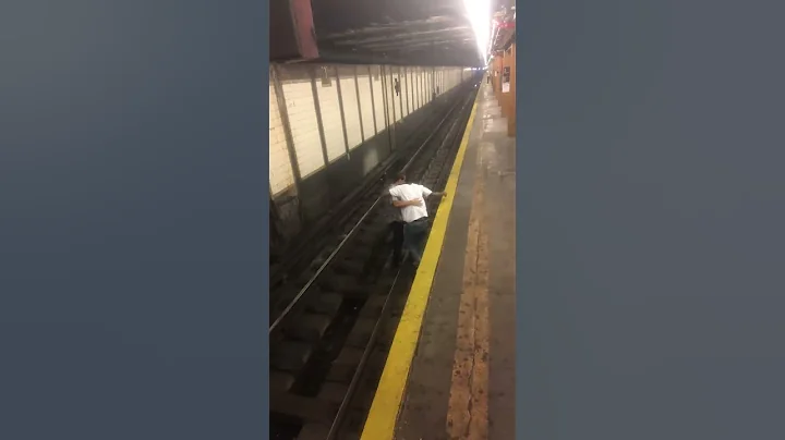 Cornell student rescues man from NYC subway tracks seconds before train