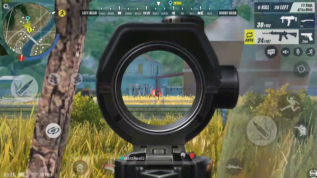 SOLO V SQUAD,,  RPG HANDGUN (PISTOL RASA RPG) 😂🔫 MOD / Assets / hack ROS (Rules of survival)