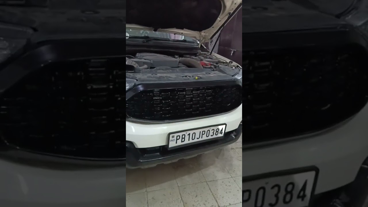 Wait for end 😱😱 car Endeavour front grill 🔥🔥 installation