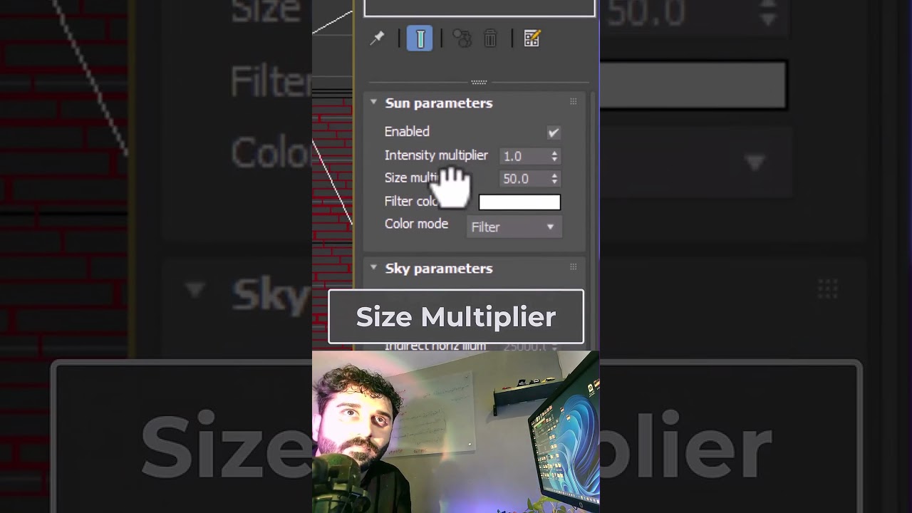 3dsmax tricks 18 (soft light and shadow) 