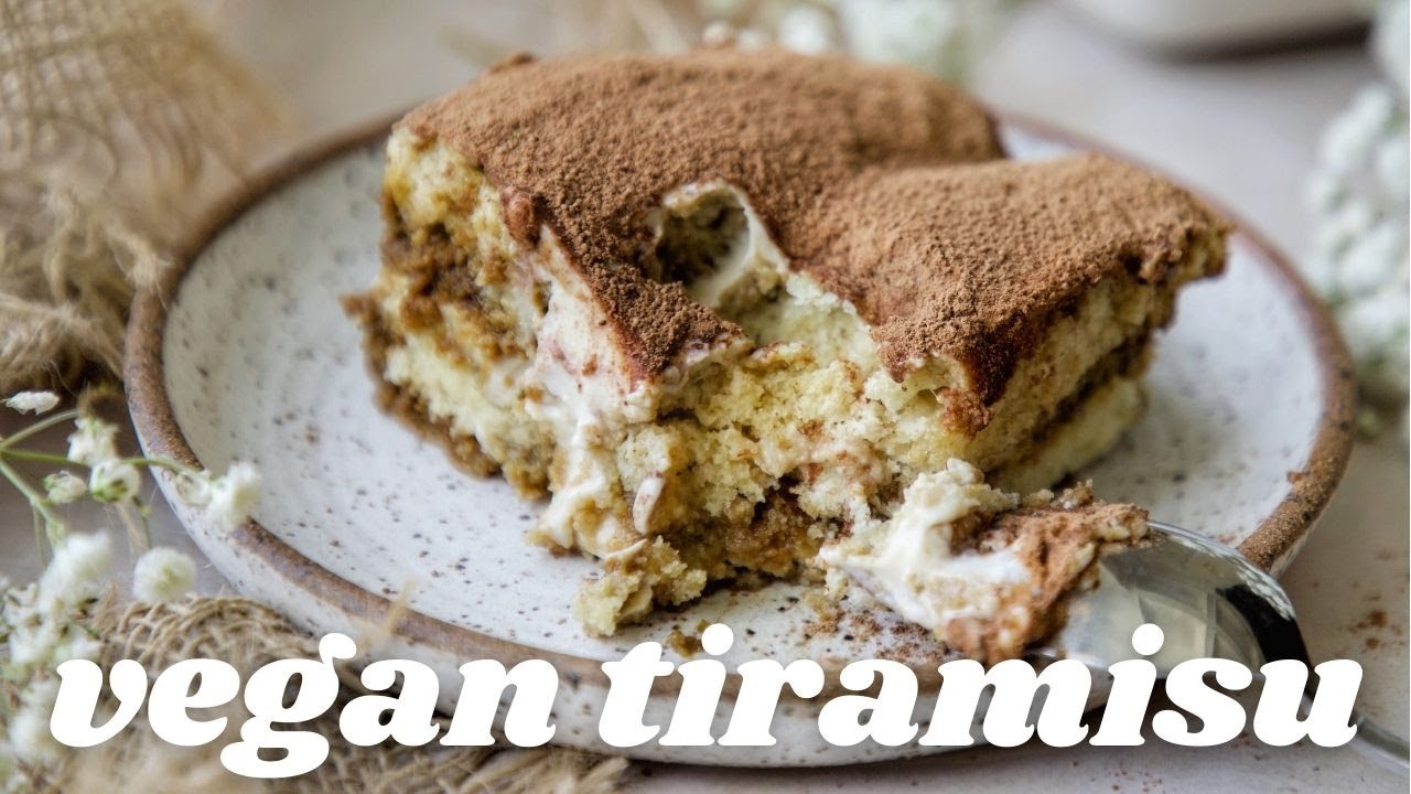 TOFU SERIES DAY 5: THE BEST HOMEMADE VEGAN TIRAMISU | PLANTIFULLY BASED