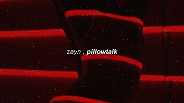 zayn — pillowtalk (sub. español & lyrics)