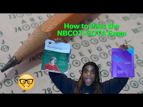 Βίντεο: Πώς μπορώ να περάσω την εξέταση Nbcot Cota;