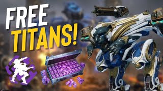 How to get FREE titans in war robots! [f2p guide]