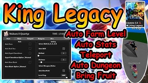 Roblox King Legacy Script EP.5 - AutoFarm GUI & More 2022