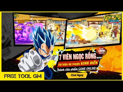 #1 Game Lậu Mobile – Dragon Ball GM Việt Hóa – Free Tool Kim cương không giới hạn Mới Nhất