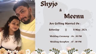 Wedding Ceremony || Shyjo & Meenu
