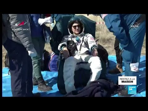 En pleine pandémie de Covid-19, retour sur Terre pour l'équipage de l'ISS En pleine pandémie de Covid-19, retour sur Terre pour l'équipage de l'ISS