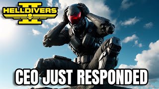 OH MY! Helldivers 2 CEO Just Responded to us about Sony! - Warbond DELAY!