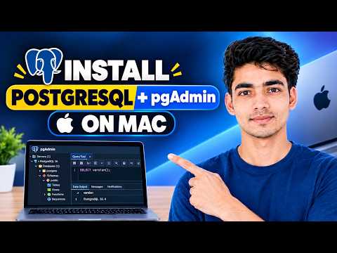 How to Install PostgreSQL and pgAdmin on Mac 2026 | Step-by-Step