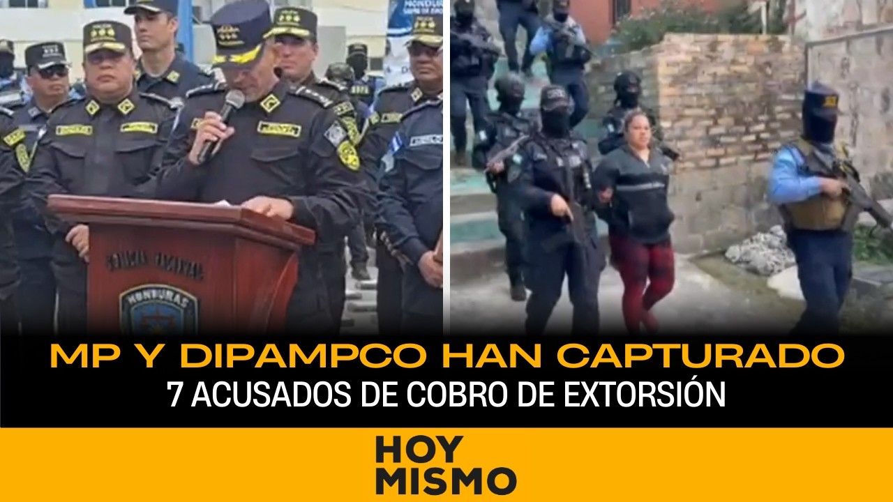 MP y DIPAMPCO han capturado 7 acusados de cobro de extorsión mediante billeteras electrónicas