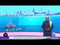 طقس مائل للحرارة و غائم والرياح شمالية غربية