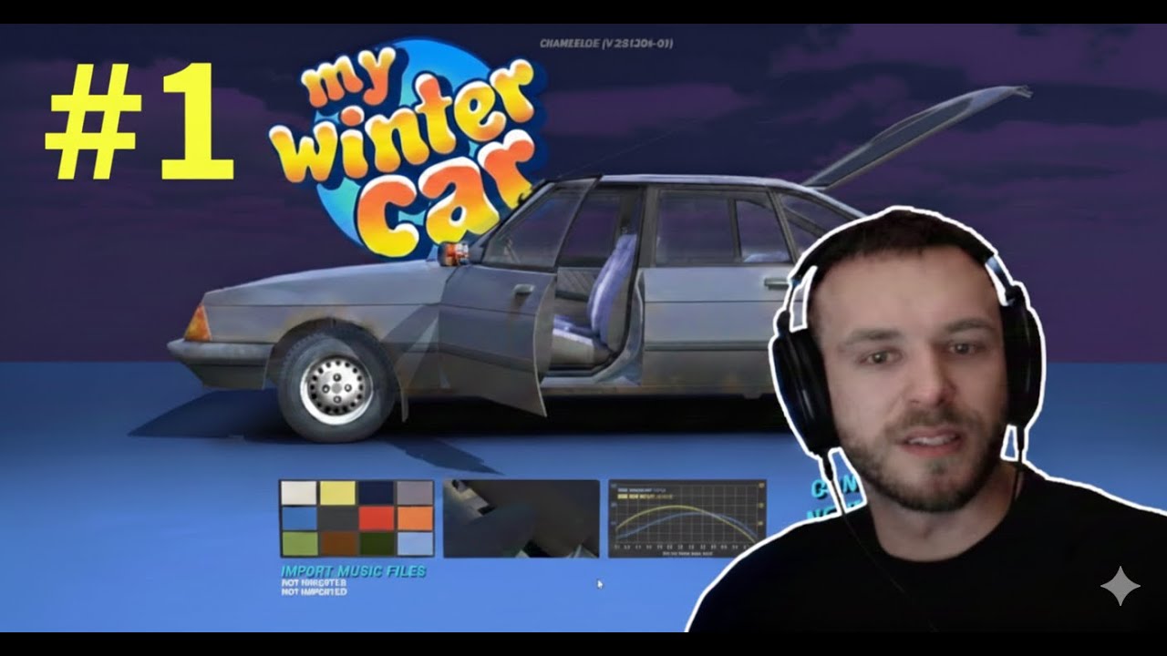 RESTT - My Winter Car #1 (celý záznam 1.1.2026) ❄️🚗