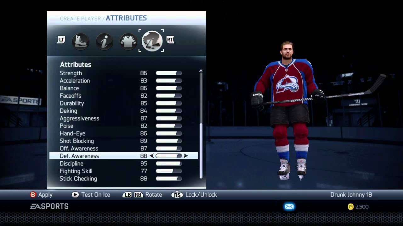 nhl 14 rosters
