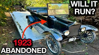 Abandoned 1923 Ford Will it Run Again? by AMMO NYC 148,437 views 4 months ago 22 minutes