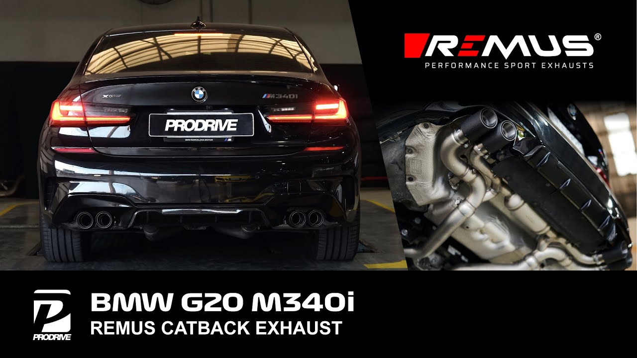 Remus Exhaust x BMW G20 M340i