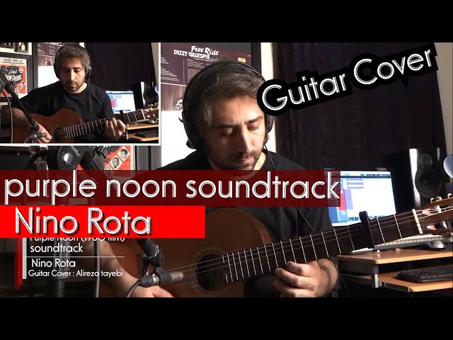 purple noon soundtrack / Guitar Cover ( Intro ) By Alireza Tayebi class=