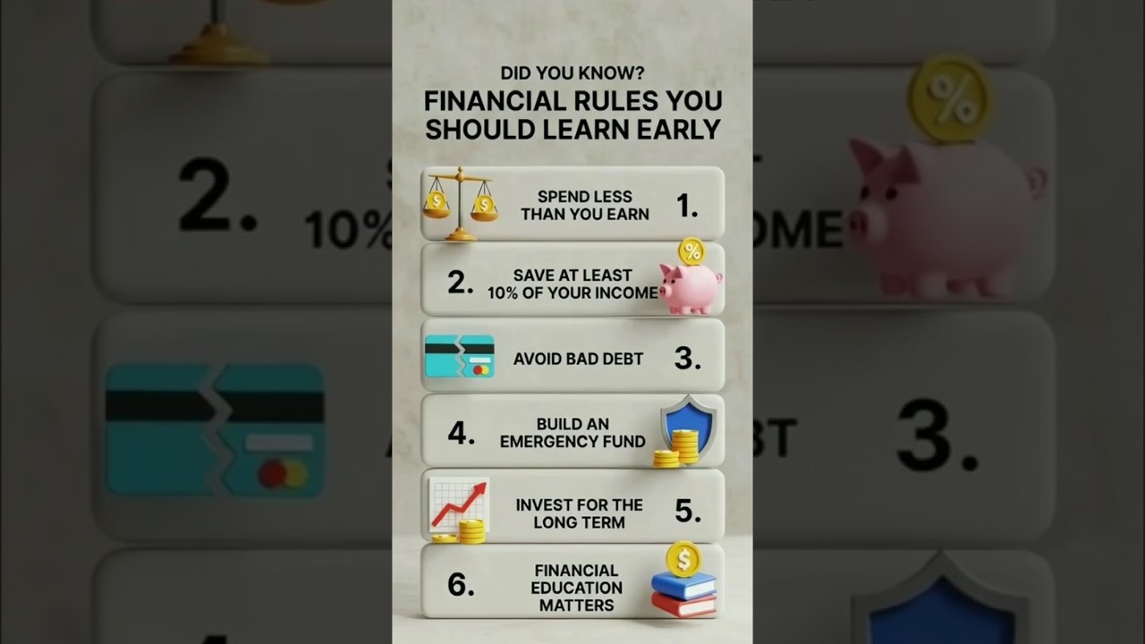 Personal Finance Rules You Should Learn Early